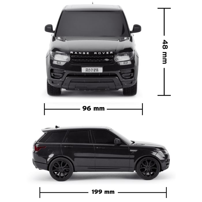1:24 scale 2014 Range Rover Sport Black 2.4Ghz