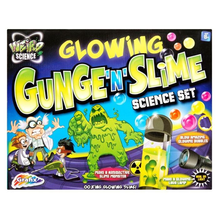 Weird Science Glowing Gunge N Slime Science Set