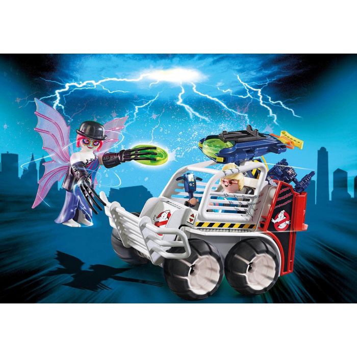 Playmobil Ghostbusters Spengler with Cage Vehicle 9386