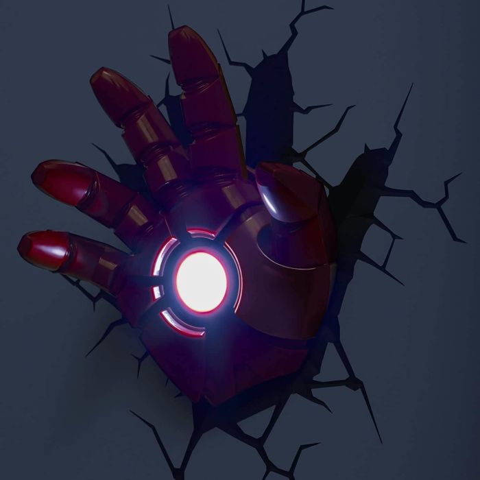 Marvel Iron Man Hand 3D Wall Light