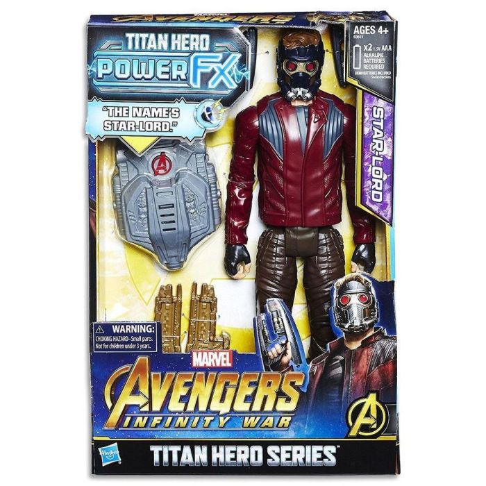 Avengers Infinity War 12" Titan Hero Series Power FX Star Lord