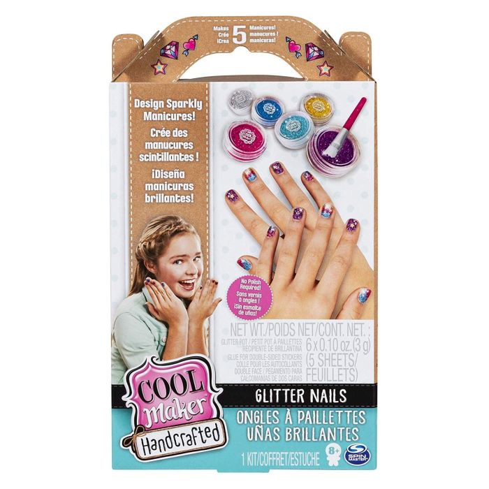 Cool Maker Handcrafted Glitter Nails Children's Manicure Set