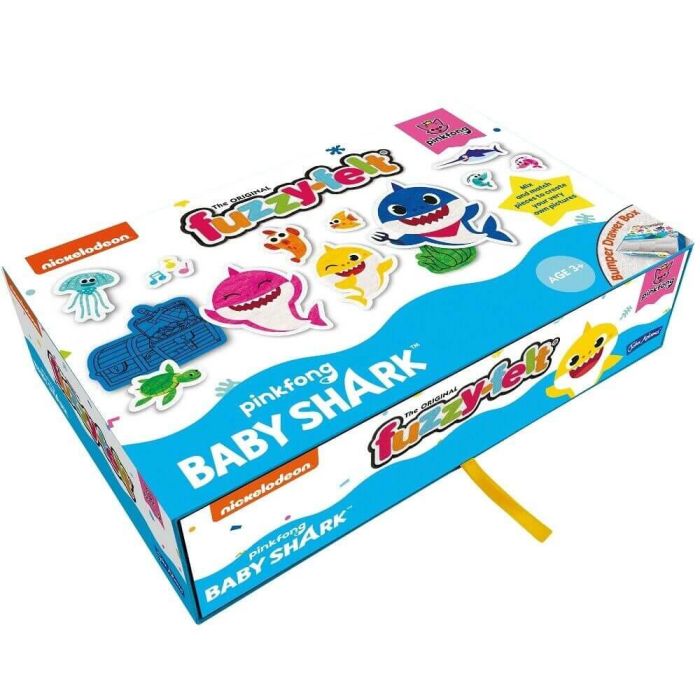 Baby Shark Fuzzy-Felt Drawer Box