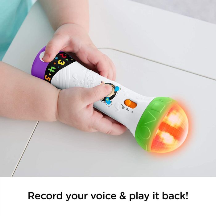 fisher price rock and record microphone