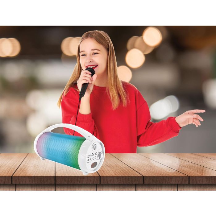 iParty Bluetooth Speaker with Lights and Mic