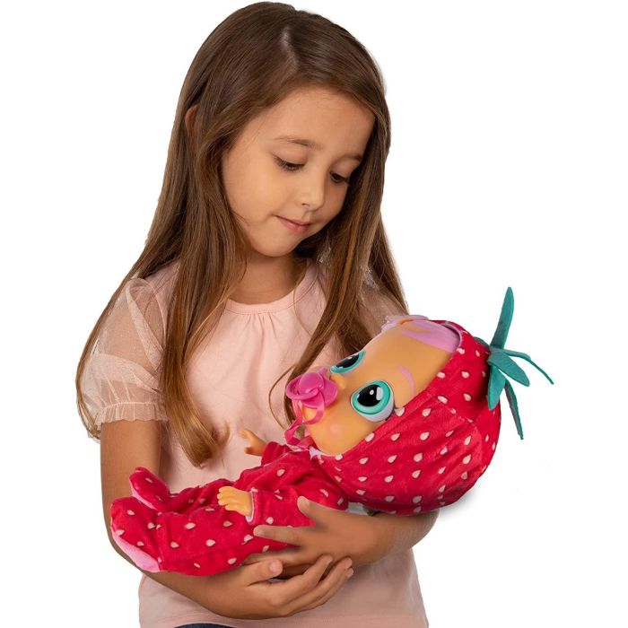 Cry Babies Tutti Frutti Ella Doll with Strawberry Scented Pyjamas