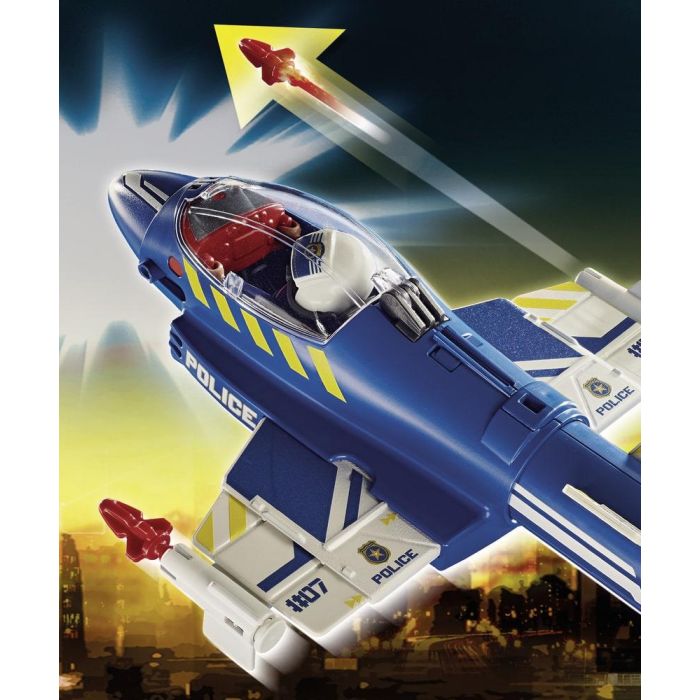 Playmobil City Action Police Jet with Drone 70780