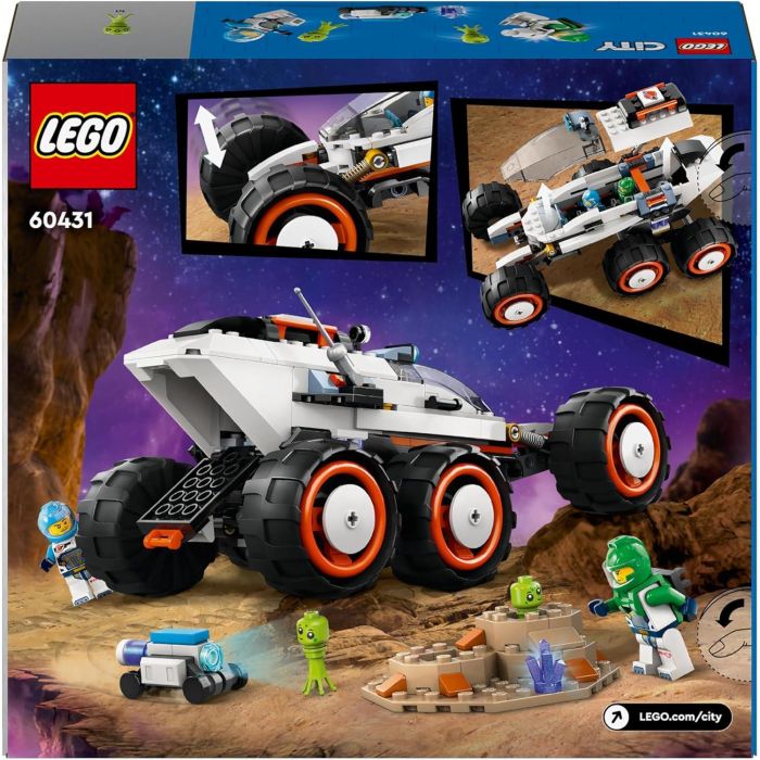 LEGO City Space Explorer Rover and Alien Life 60431