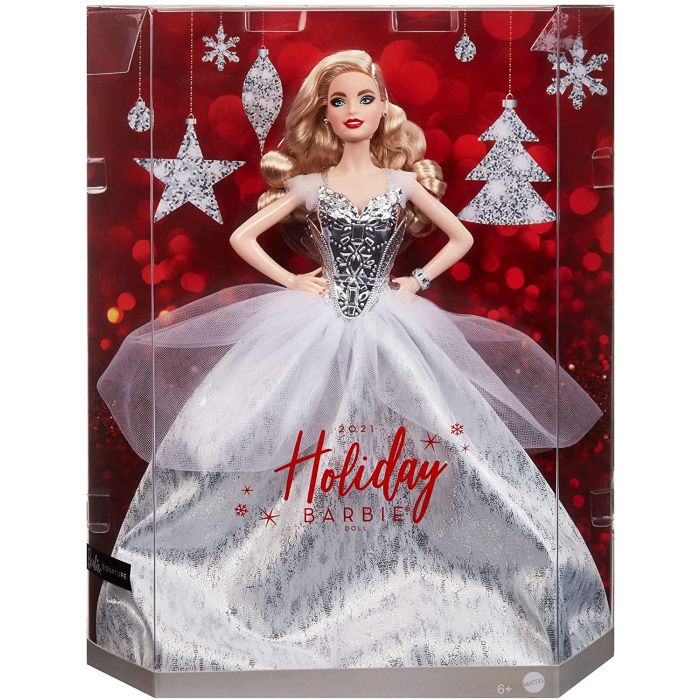Barbie 2021 Holiday Blonde Doll