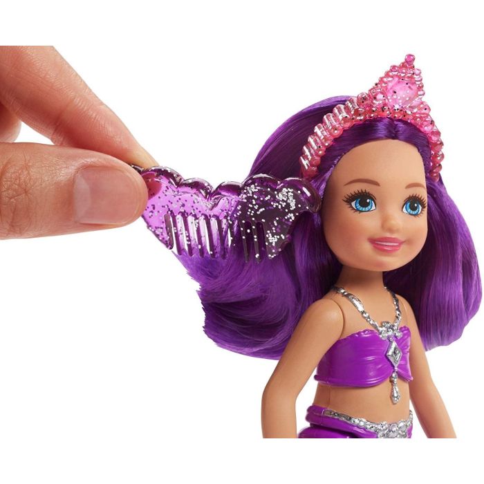 Barbie Dreamtopia Chelsea Mermaid Purple Doll