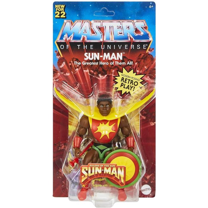 Masters of the Universe Origins Sun-Man 5.5" Action Figure