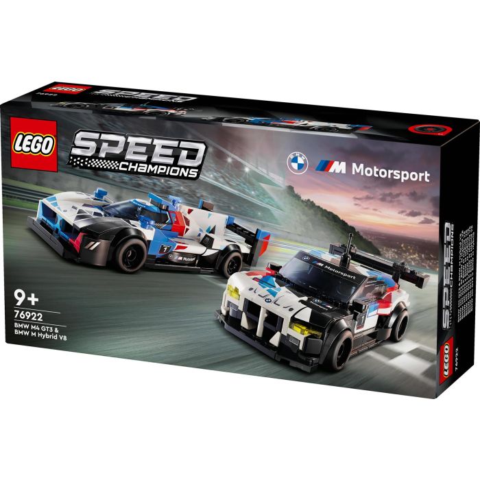 LEGO Speed Champions BMW M4 GT3 & BMW M Hybrid V8 Race Cars 76922