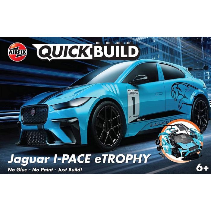 Airfix Quickbuild Jaguar I Pace Etrophy