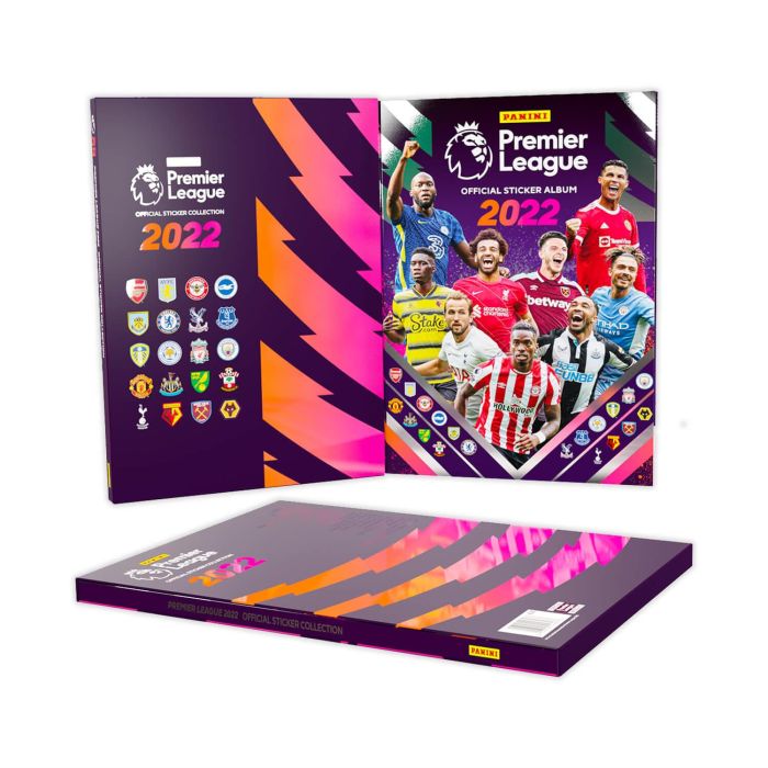 Premier League 2022 Collector's Hardback Sticker Album