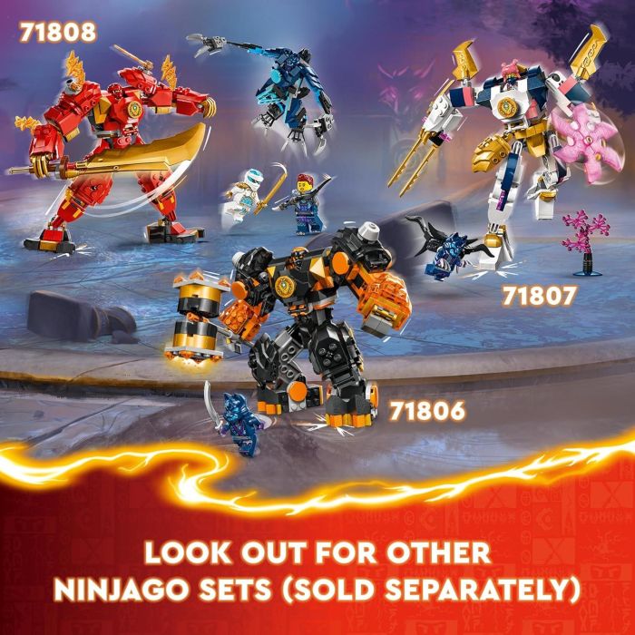 LEGO Ninjago Cole's Elemental Earth Mech 71806