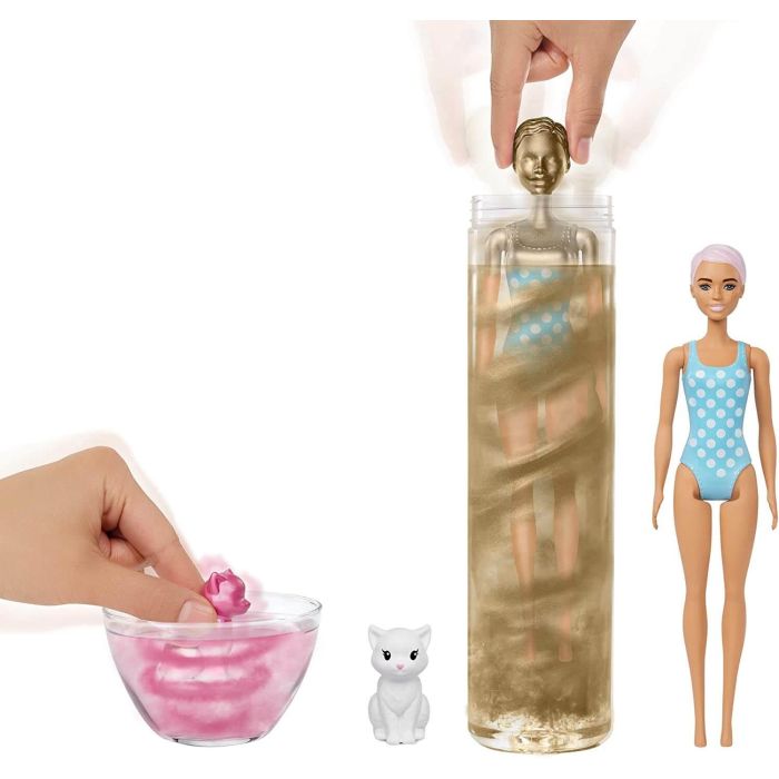 Barbie Colour Reveal Beach to Party Doll