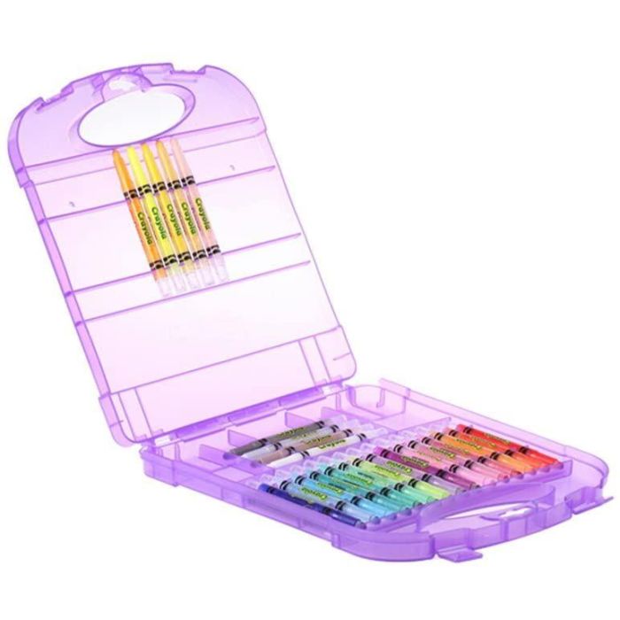 Crayola Mini Twistables Crayon 65 Piece Kit Purple
