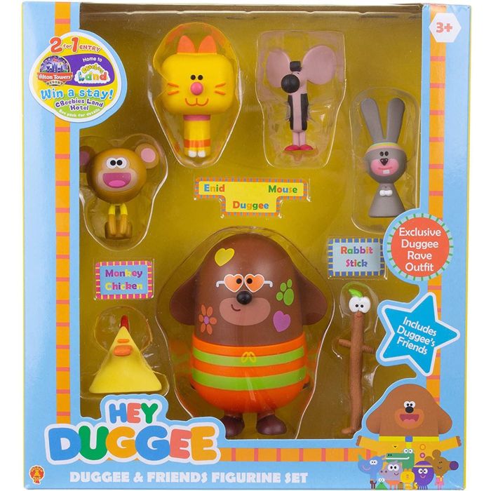 Hey Duggee Duggee and Friends Figurine Set