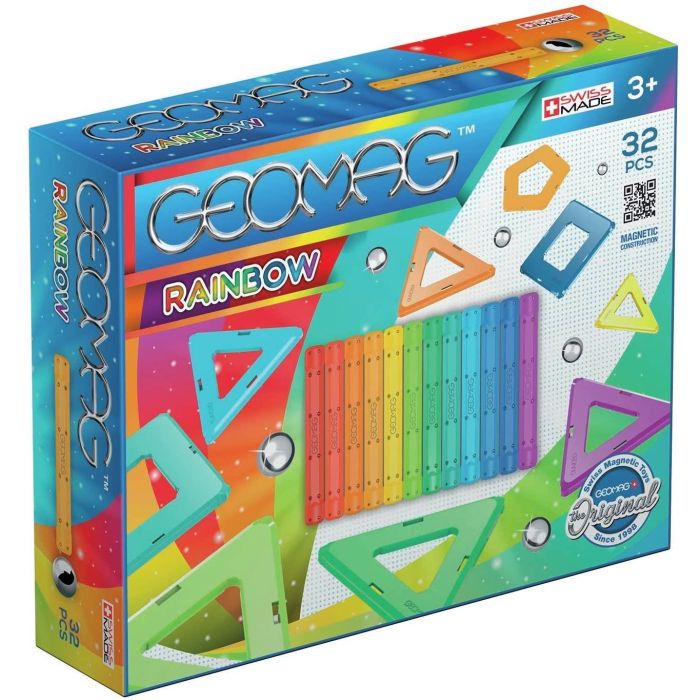 Geomag Rainbow 32 Piece Set