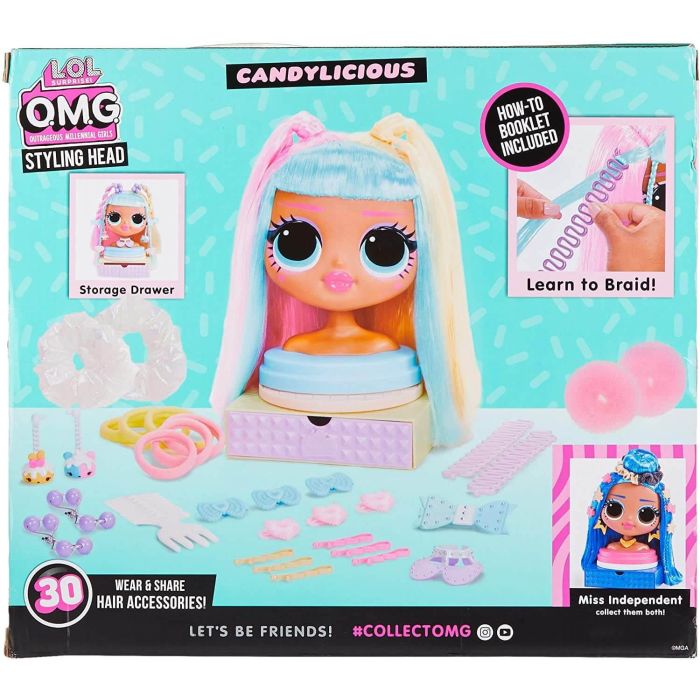 L.O.L. Surprise! O.M.G. Candylicious Doll Styling Head