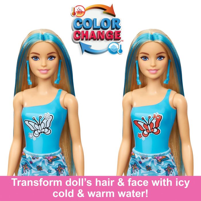 Barbie Colour Reveal Groovy-Themed Series Fashion Doll