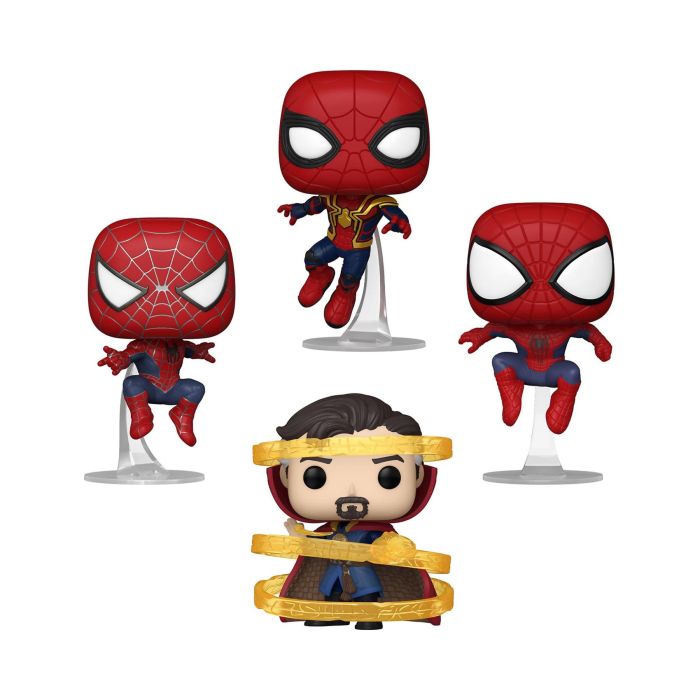 Funko POP Spiderman No Way Home 4 Pack Figures