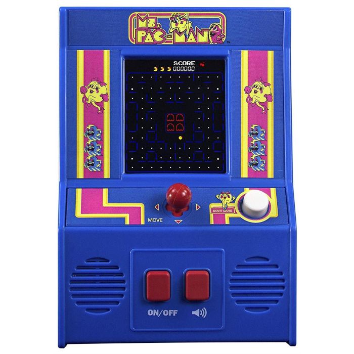 Basic Fun! Ms Pac-Man Mini Arcade Game