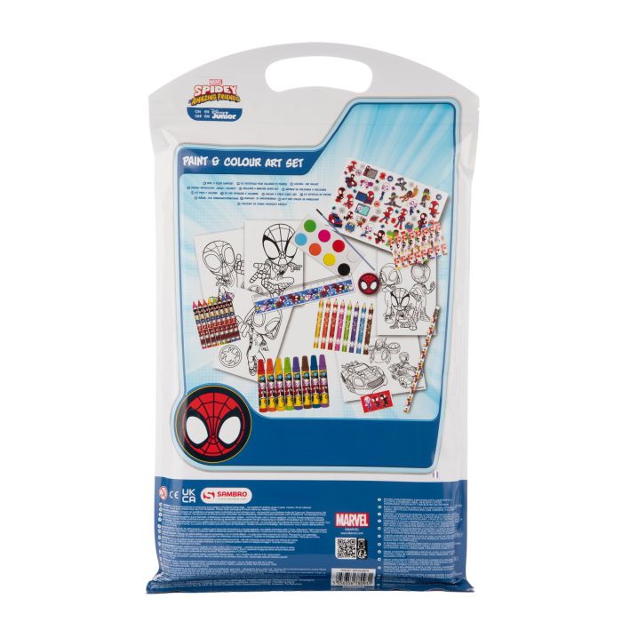 Marvel Spidey & Friends Paint and Colour Art Kit