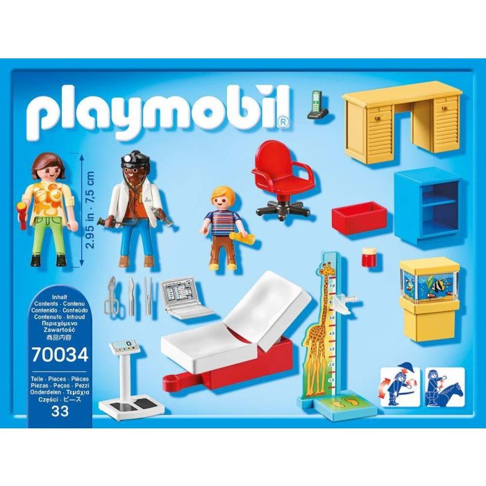 Playmobil Starter Pack Paediatrician's Office 70034