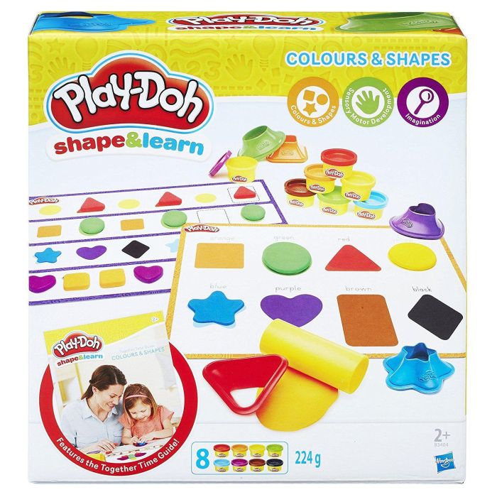 Play Doh Shape & Learn Colours & Shapes