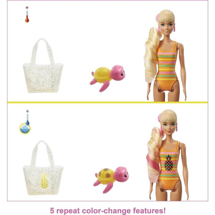 Barbie Colour Reveal Foam Pineapple Scent Surprise Doll