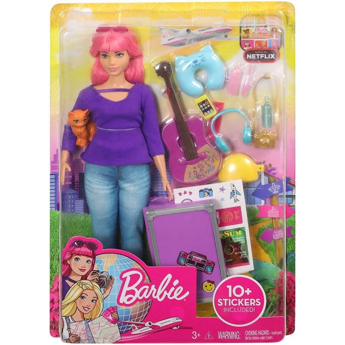 Barbie Daisy Doll and Travel Set