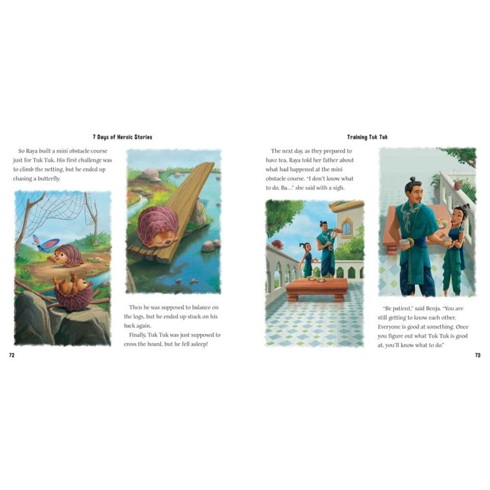 Disney 7 Days of Heroic Stories Book