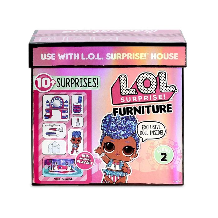 L.O.L. Surprise! Furniture Backstage with Independent Queen