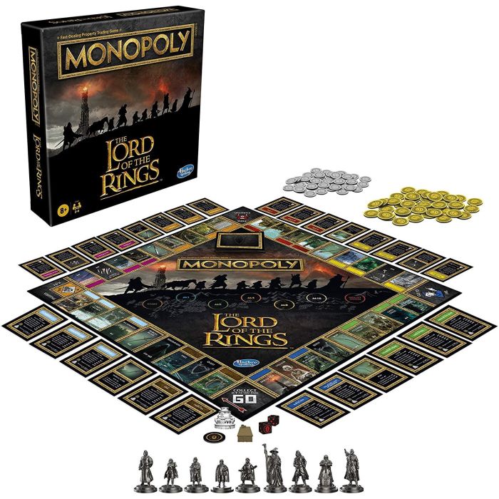 Monopoly Lord Of The Rings Board Game