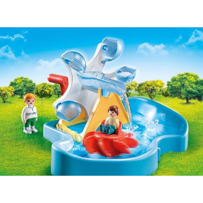 Playmobil 1.2.3 AQUA Water Wheel Carousel 70268