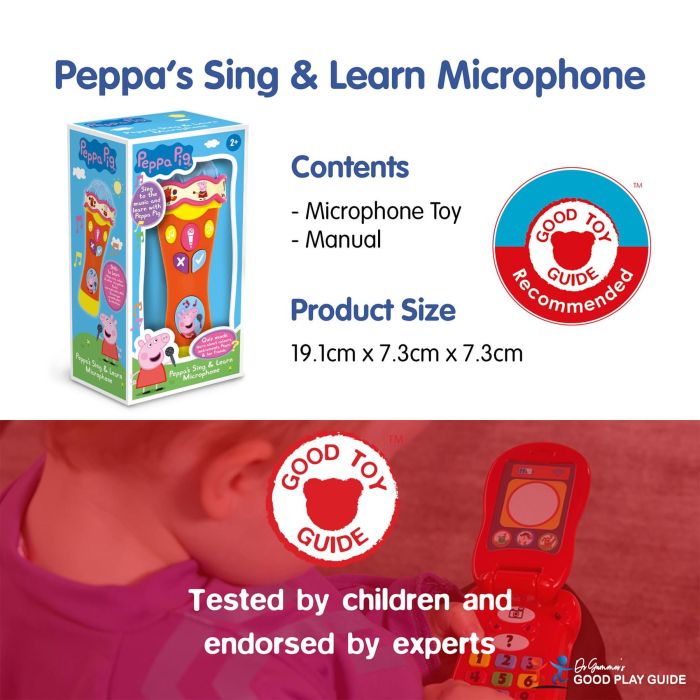 Peppa Pig Peppa's Singalong & Learn Microphone