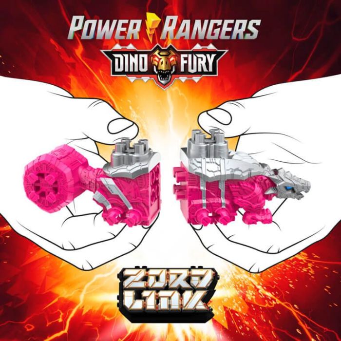 Power Rangers Dino Fury Ankylo Hammer Zord & Tiger Claw Zord