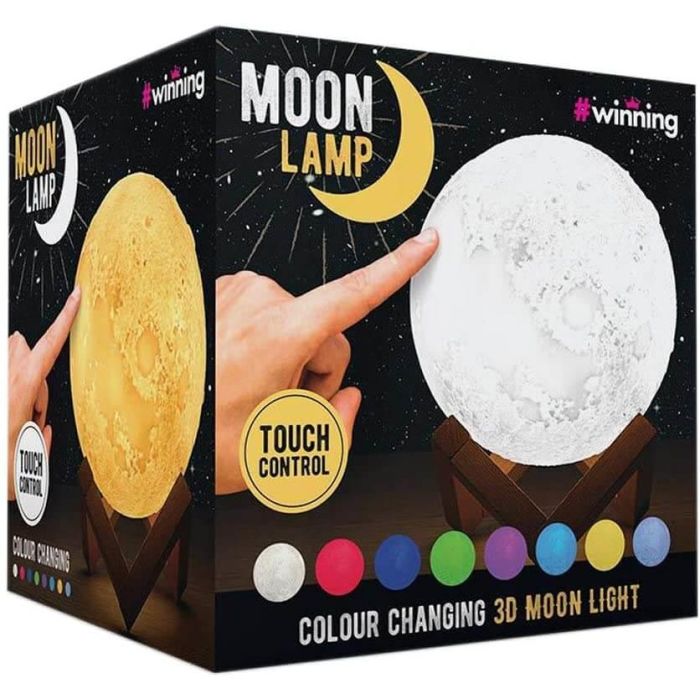 3D Colour Changing Moon Lamp
