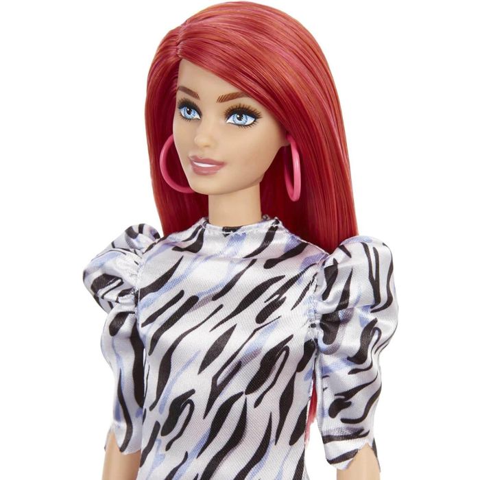 Barbie Fashionistas Zebra Dress Doll