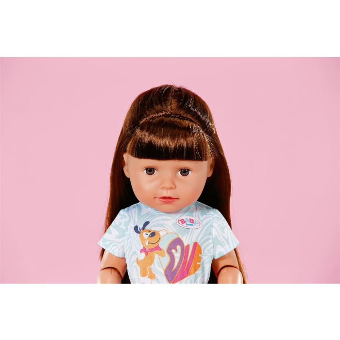 BABY Born Sister Play & Style Brunette 43cm Doll