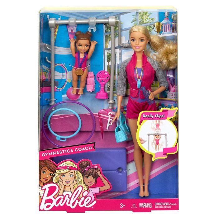 Barbie Gymnastics Coach Doll