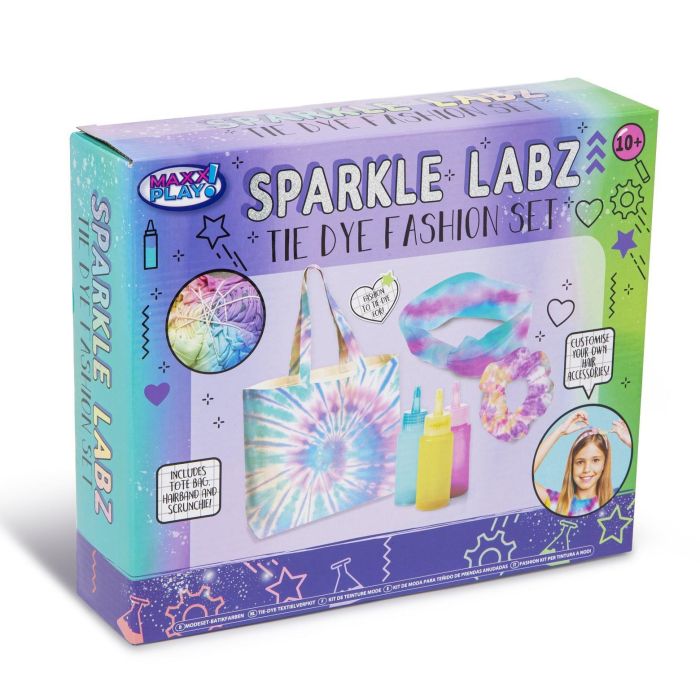 Sparkle Labz DIY Tie Dye Fashion Kit Lab