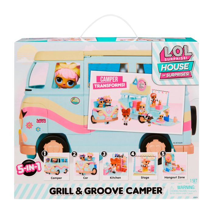 L.O.L. Surprise! Grill & Groove Camper