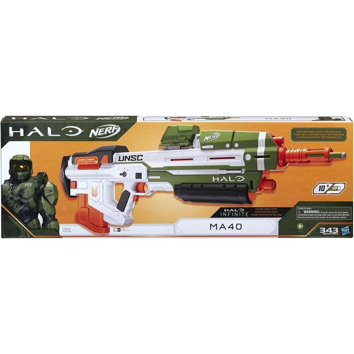 Nerf Halo MA40 Motorised Dart Blaster
