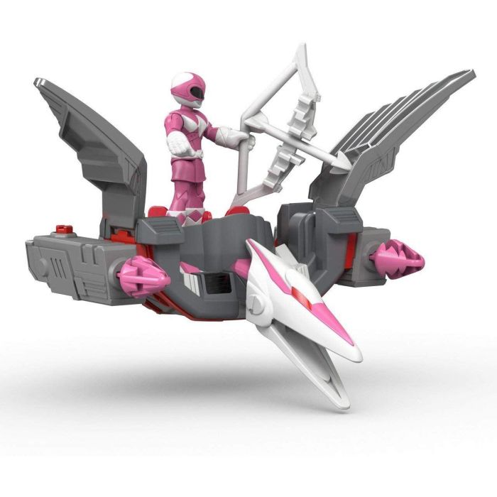 Imaginext Pink Ranger and Pterodactyl Zord