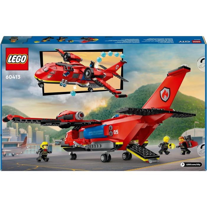 LEGO City Fire Rescue Plane 60413