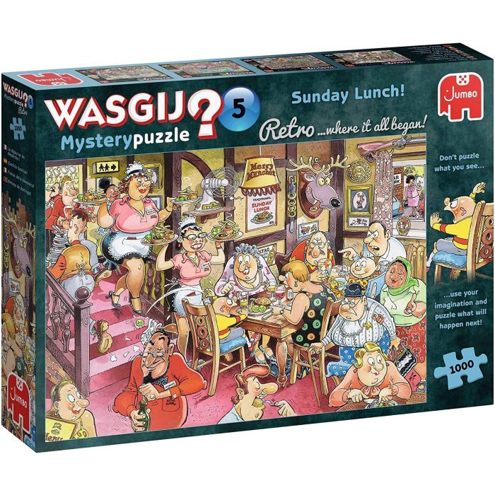 Wasgij Retro Mystery 5 Sunday Lunch