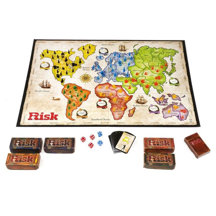 Risk The Game Of Conquest Board Game