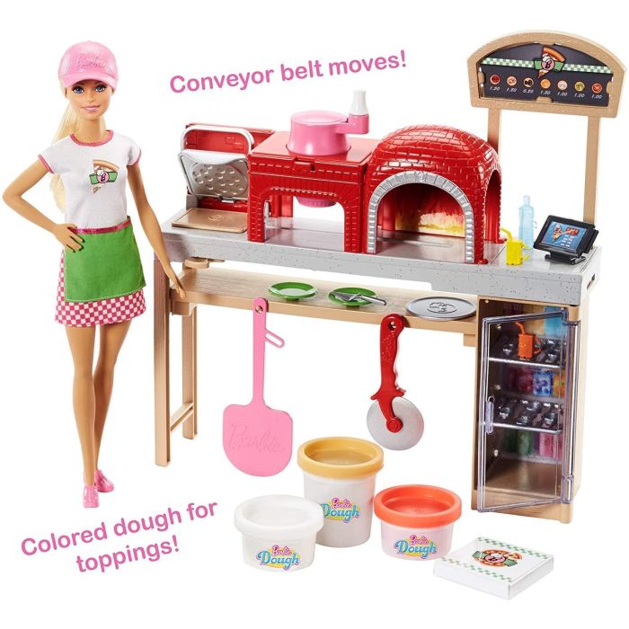 Barbie Pizza Chef Doll Playset